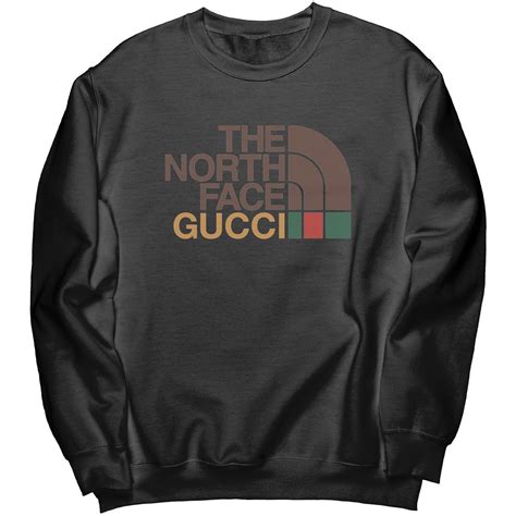 north face gucci sweatshirt|north face x gucci outlet.